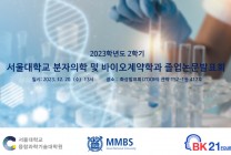 2024학년도 1학기 서울대학교 분자의학 및 바이오제약학과 졸업논문발표회